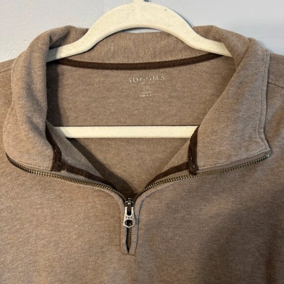 Brown Quarter Zip - Picture 4 of 4